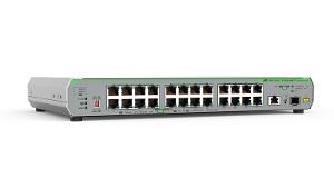 AT L2 SWITCH UNMNGD 24X1000T 1X10GT 1SFP