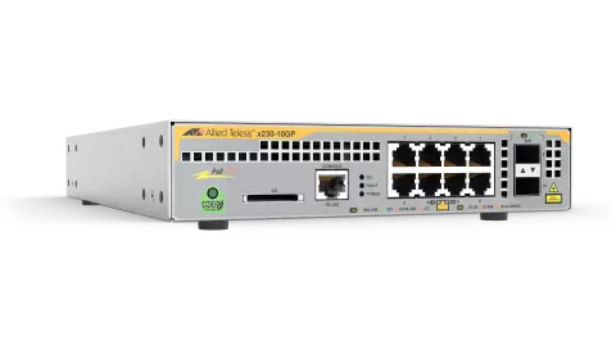 AT L2+ POE MGD 8X10/100/1000T 2XSFP 5AMF