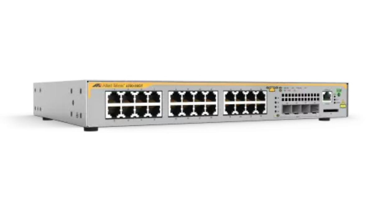 AT L2+ SWITCH MGD 24X10/100/1000T 4XSFP