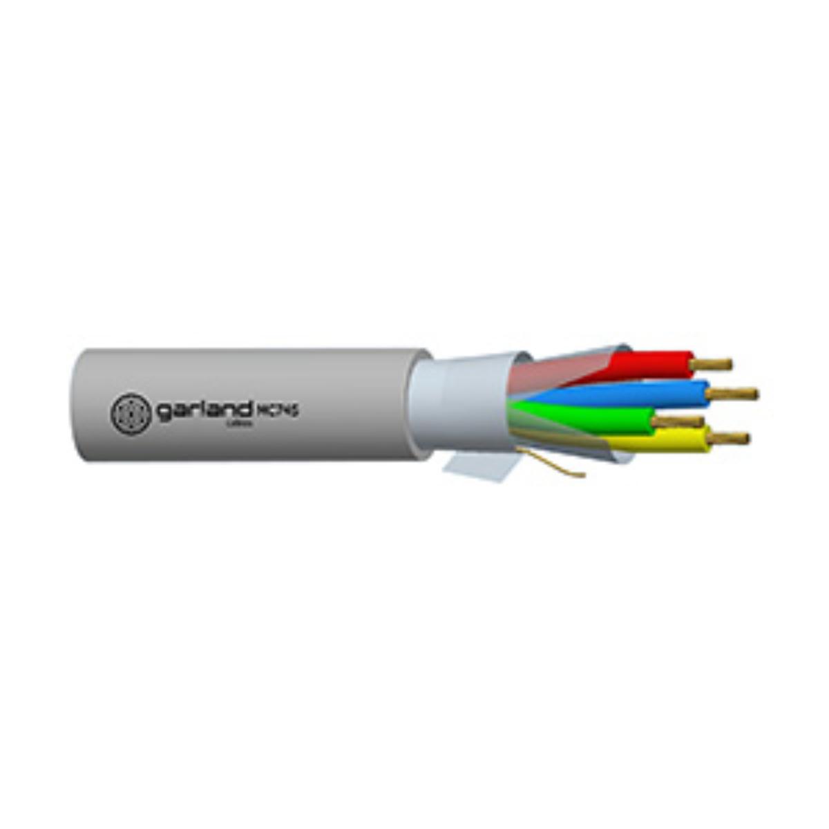 SECURITY CABLE 4X7/0.20MM AL/PO SCN 100M