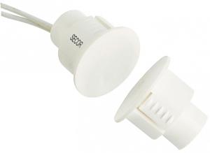 STEEL DOOR REED SWITCH WHITE 19X20MM