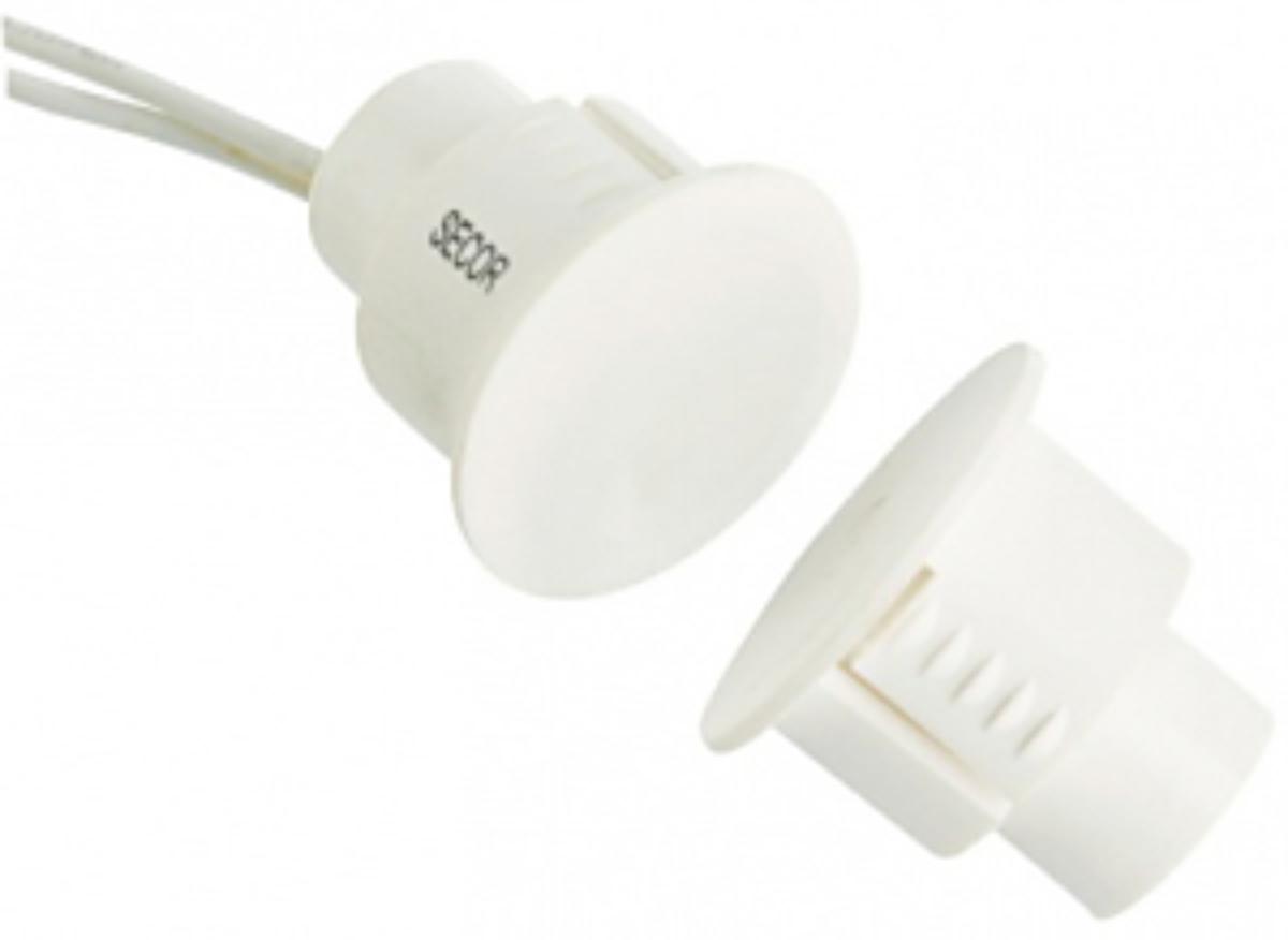 STEEL DOOR REED SWITCH WHT 19X20MM SPDT