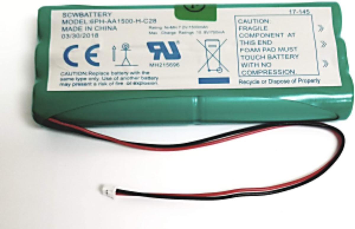 7.2VDC/1500MAH NIMH REPLACEMENT BATTERY