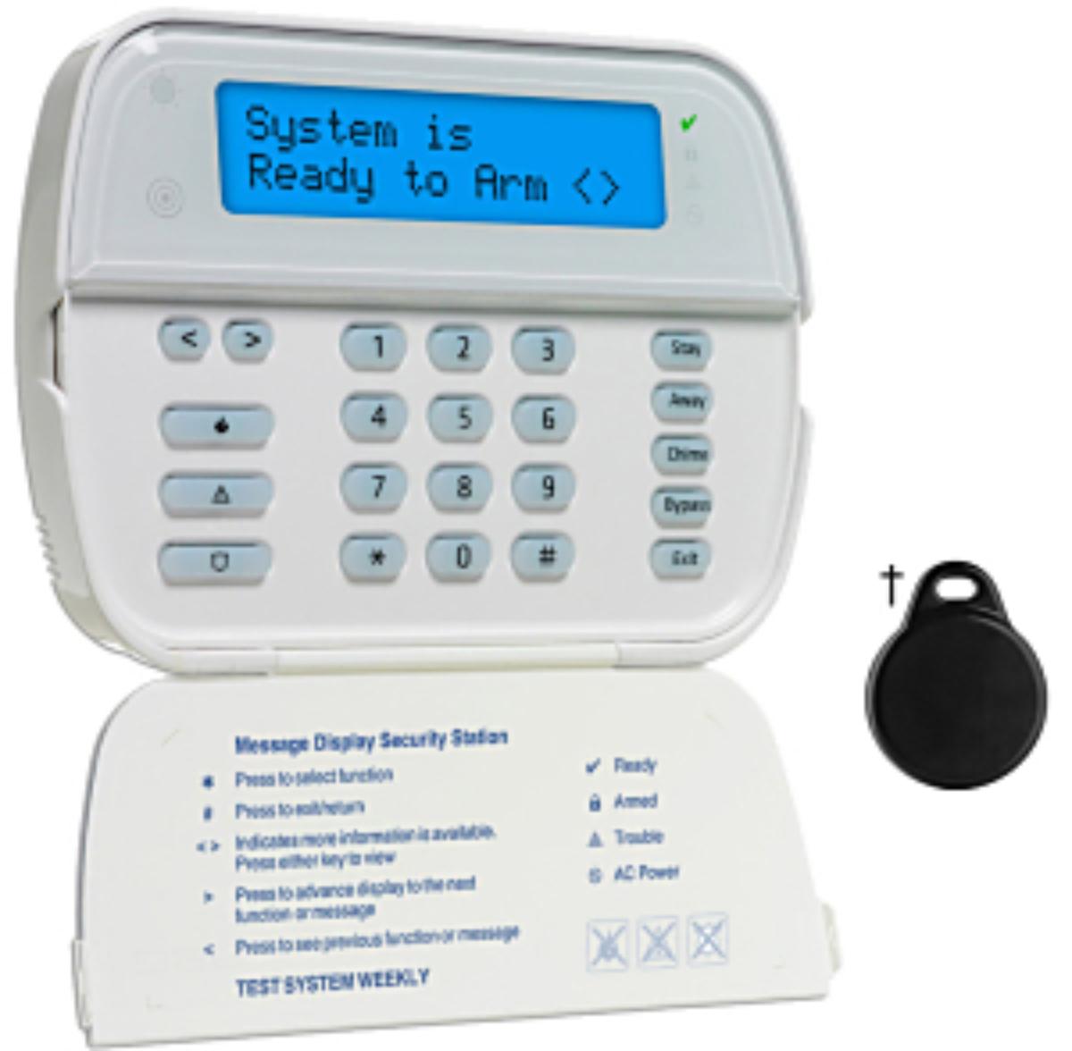 WLS LCD KEYPAD EU PROX EFSP