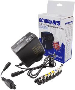 DC MINI PLUGPACK UPS 12VDC/1.5A 18W