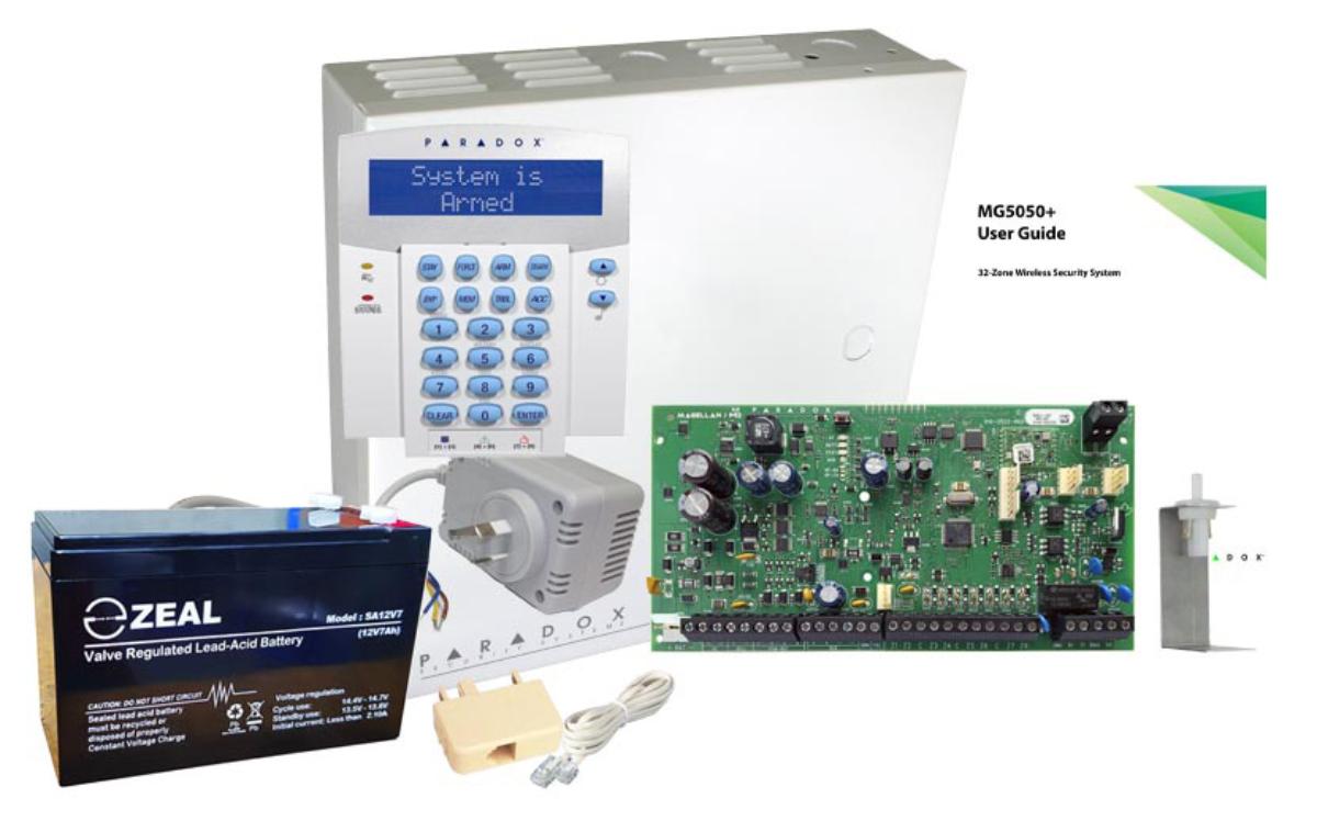 MG5050+ KT 1XACC-AC-BAT NO-PIR 1XK32LCD+