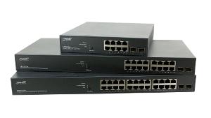 HUSKY POE SWITCH 8PORT POE/POE+ MANAGED