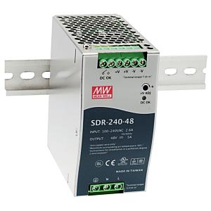 MEAN WELL 10A DIN RAIL POWER SUPPLY