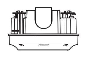 PELCO MOUNT BACKBOX FOR IMM SERIES ENV