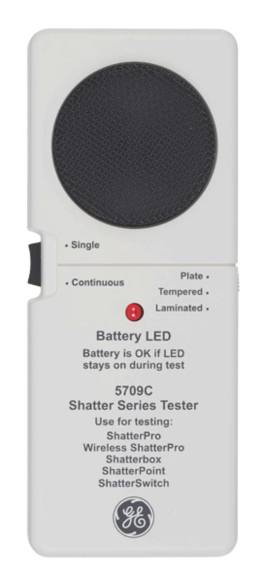 ACOUSTIC GLASSBREAK SENSOR TESTER