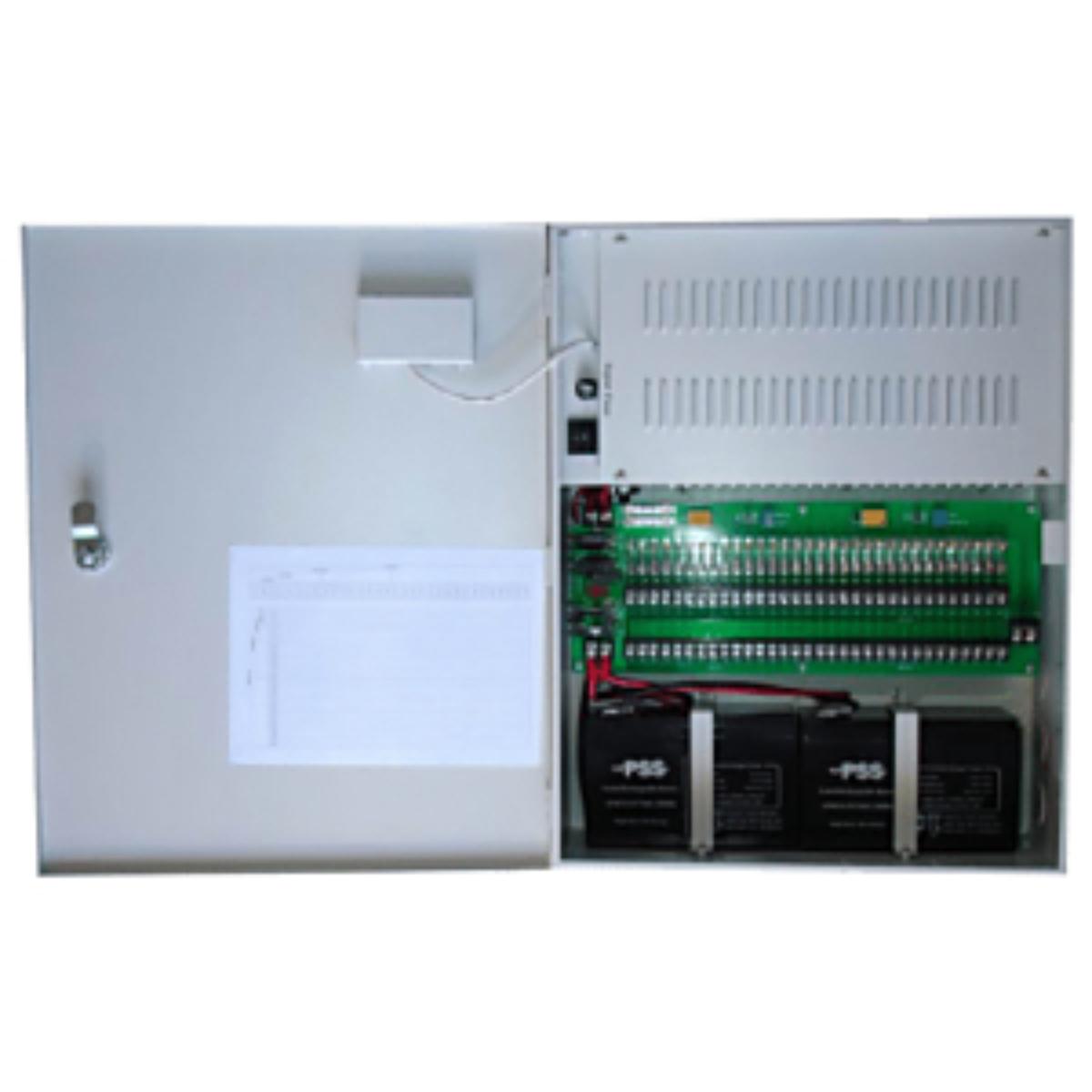 WALL MOUNT W/BATTERY BACKUP 12VDC 24A