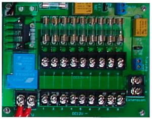 DC 9 FUSED OUTPUTS W/1.2A CHARGER DC 9 FUSED OUTPUTS W/1.2A CHARGER