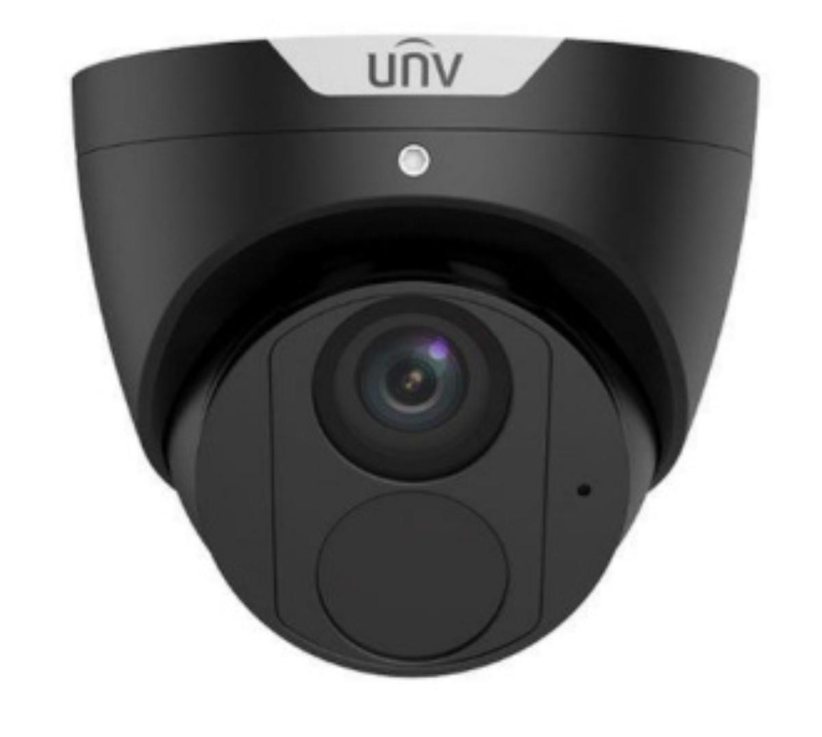 UNV 6MP OUTDOOR BLACK TURRET 2.8MM IR