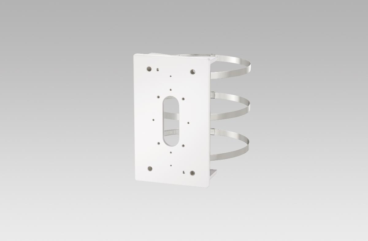 WHITE POLE MOUNT ADAPTOR